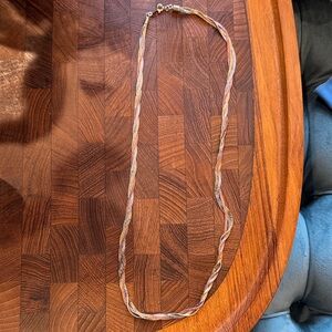 Elegant Multicolor Twisted Necklace